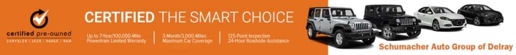 Certified Pre-Owned Cars for Sale Delray FL | Schumacher CDJR