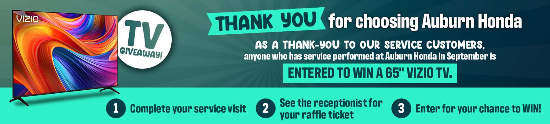 TV Giveaway