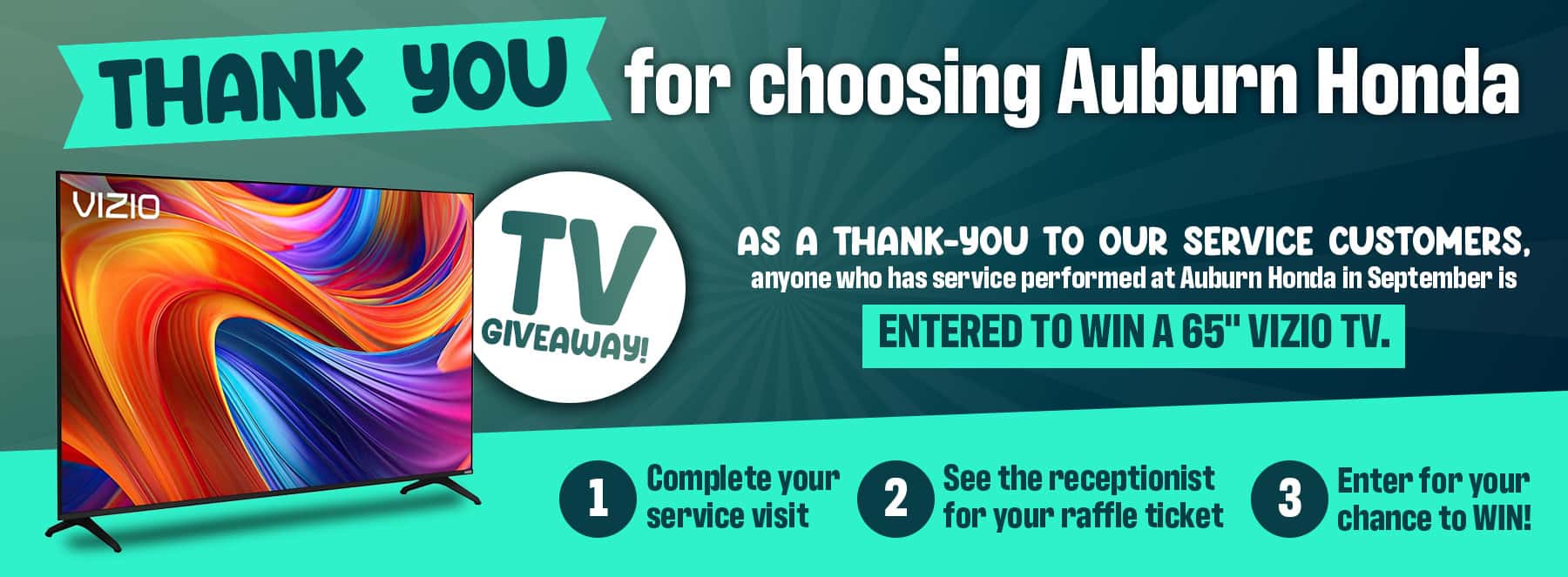 TV Giveaway