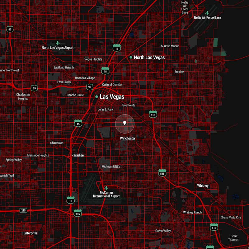 Las Vegas Map