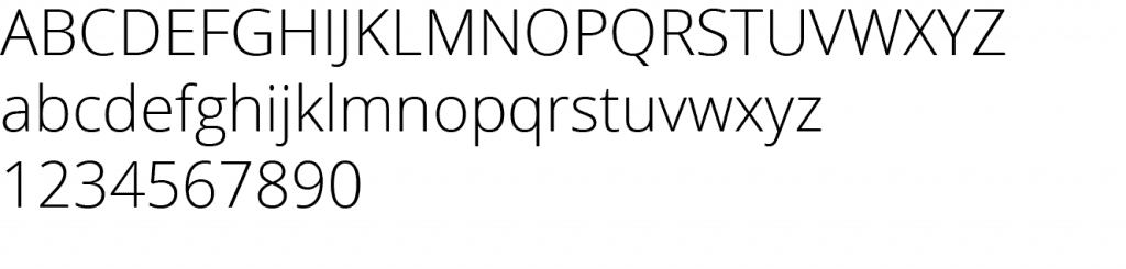 Font Sample