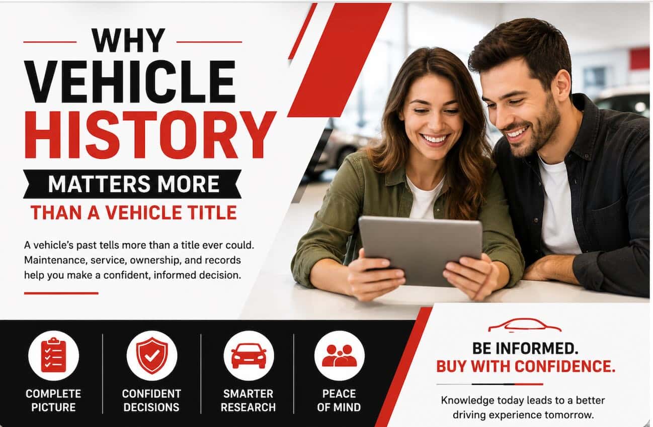 Why Vehicle History Matters More Than a Vehicle Title
