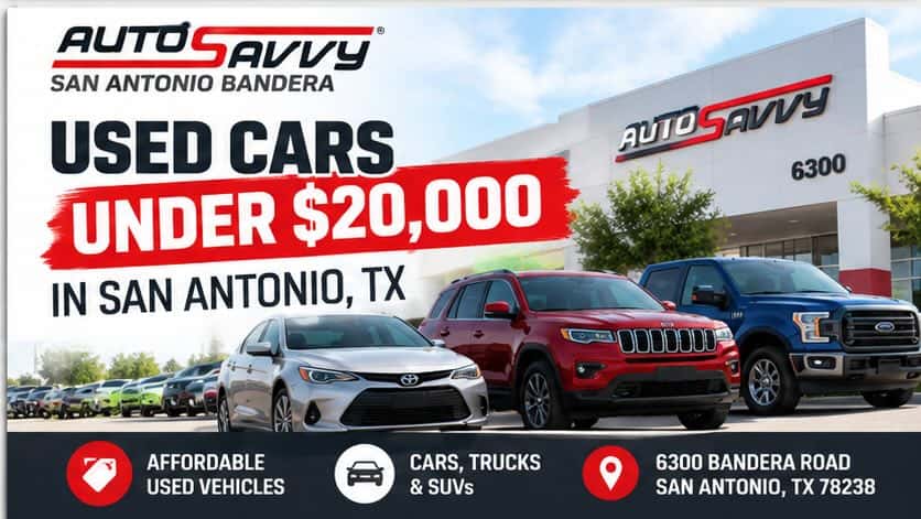Used Cars Under $20,000 in San Antonio, TX