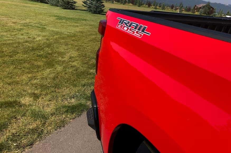 New Chevrolet Silverado HD Trail Boss Badging