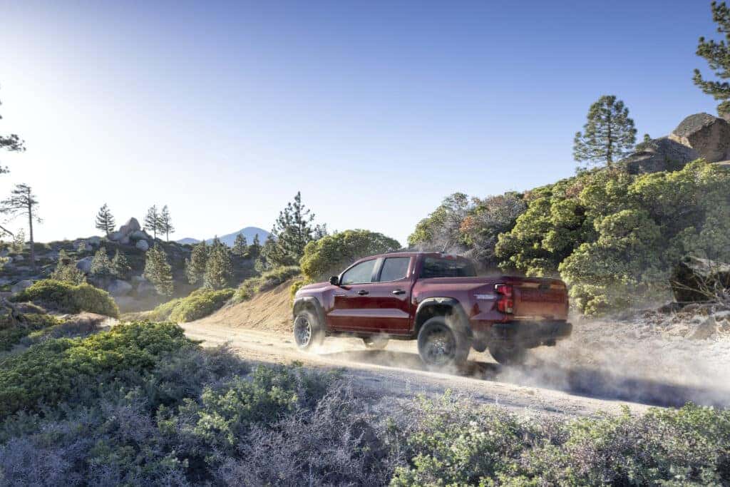 Rear View of the new Chevrolet Colorado Trail Boss