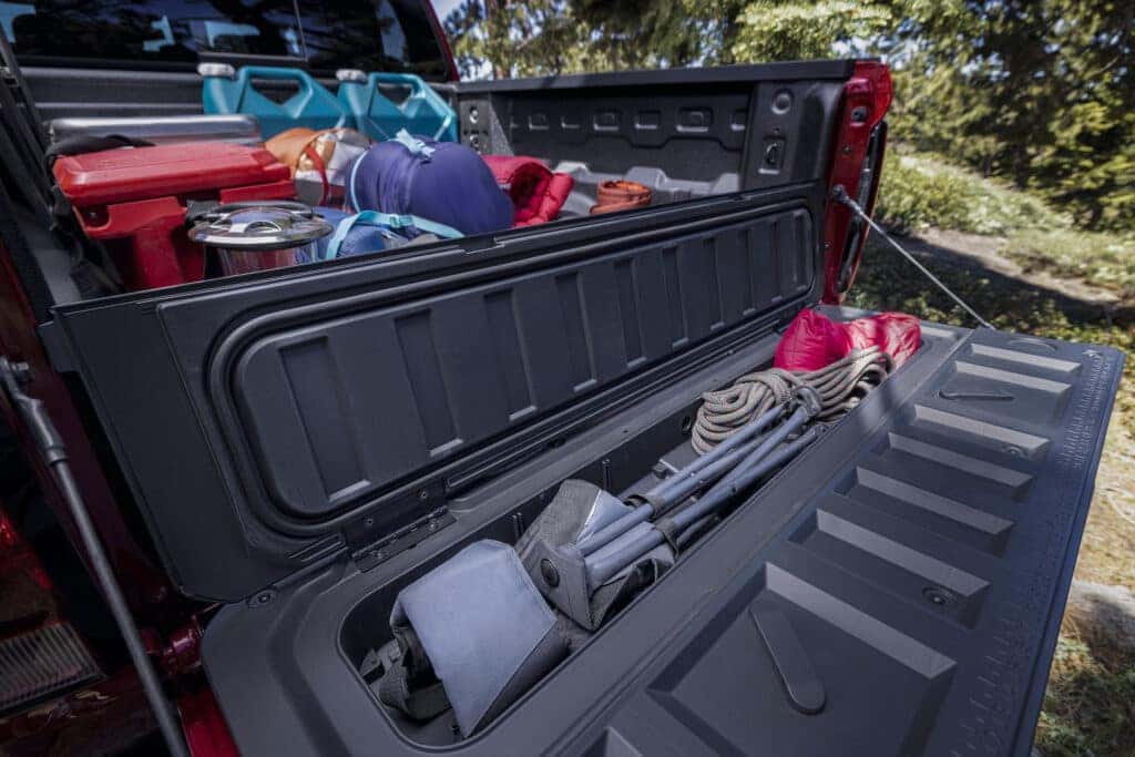 New Chevrolet Colorado Trail Boss Truck Bed Storage