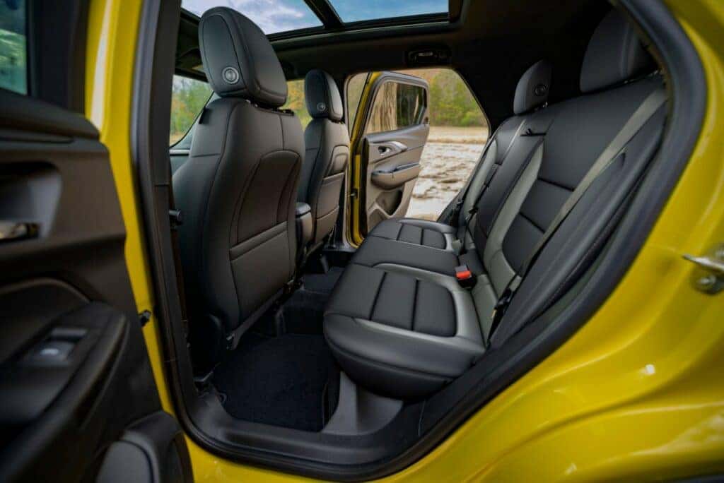 2024 Chevrolet Trailblazer Rear Seat View