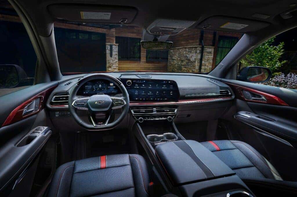 2024 Chevy Traverse Interior Dash View