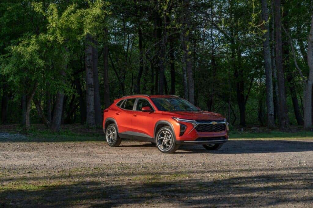 Front View of the 2024 Chevrolet Trax