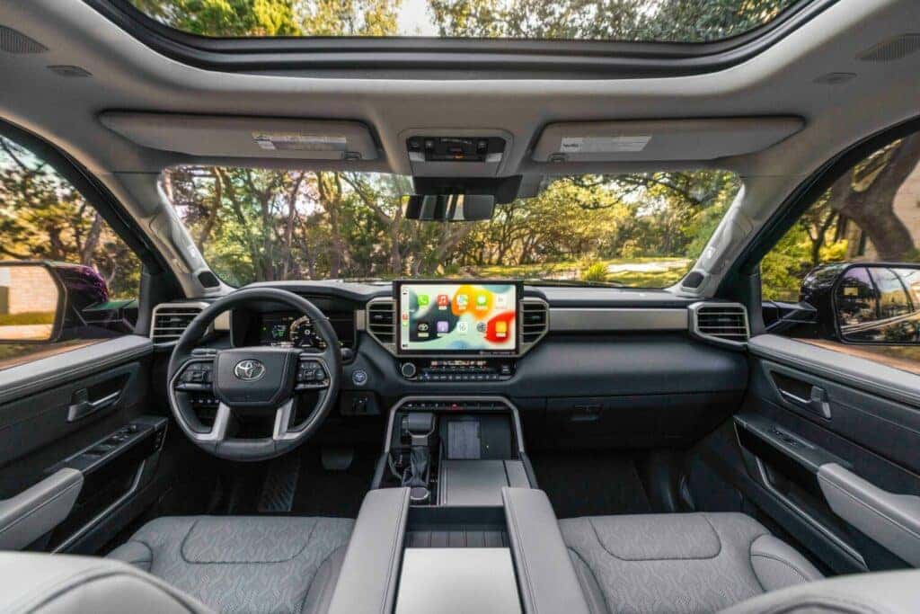 2024 Toyota Sequoia Front Dash View