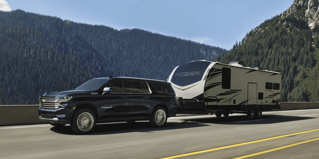 New Chevrolet Suburban Towing
