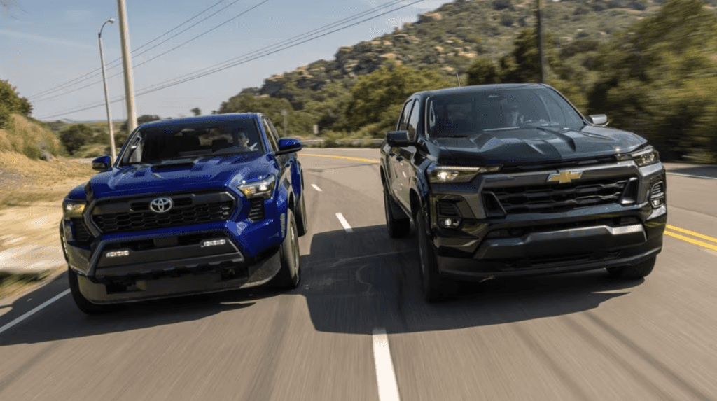 New Chevrolet Colorado Lineup Front View
