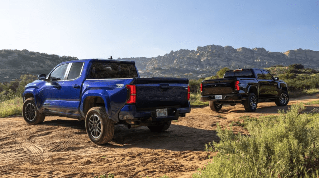 New Chevrolet Colorado Rear View