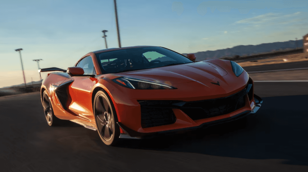 New Chevrolet Corvette Front View