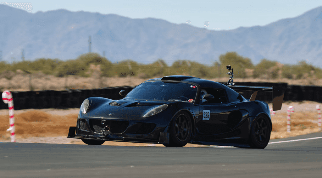 Lotus Elise on the Track