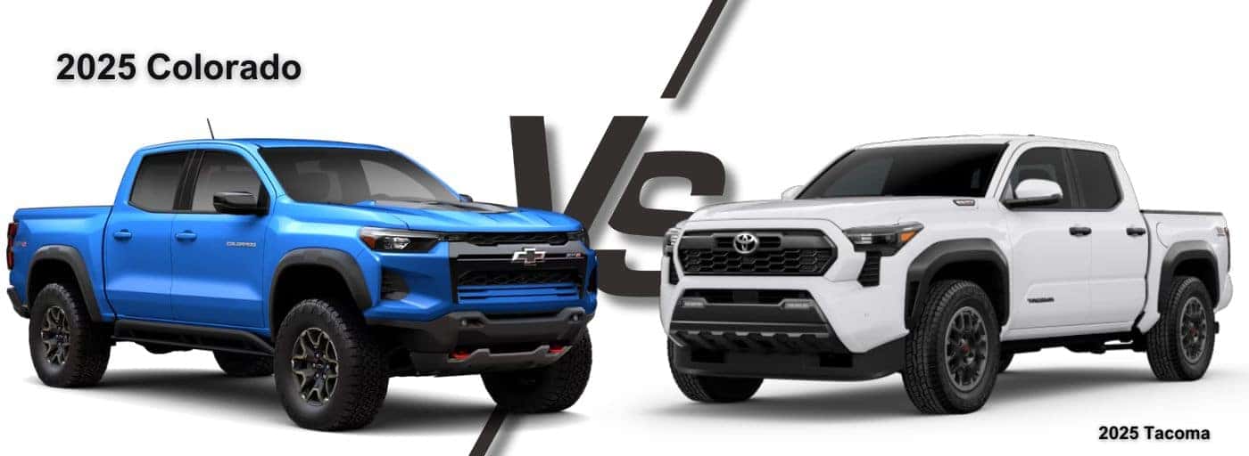2025 Chevrolet Colorado vs. the Toyota Tacoma