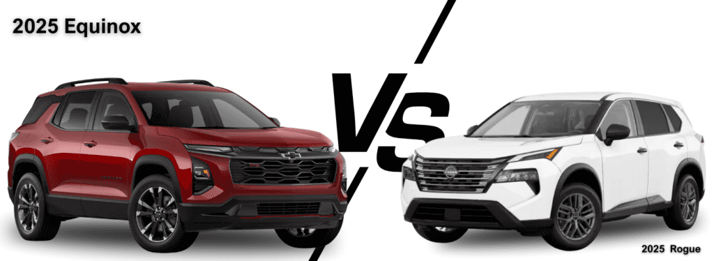 2025 Chevrolet Equinox vs the Nissan Rogue