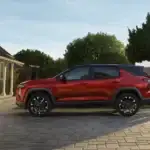 2026 Chevrolet Equinox RS Radiant Red Tintcoat with Mosaic Black Metallic roof