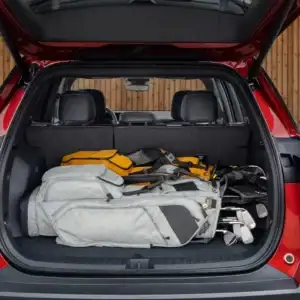 2026 Chevrolet Equinox RS Radiant Red Tintcoat rear cargo