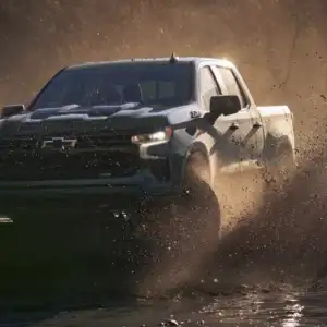 2026 Chevrolet Silverado 1500 Driving Through Water