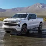 2026 Chevrolet Silverado 1500 Parked with Mountain View