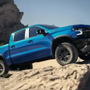 2026 Chevrolet Silverado 1500 on Rocky Terrain