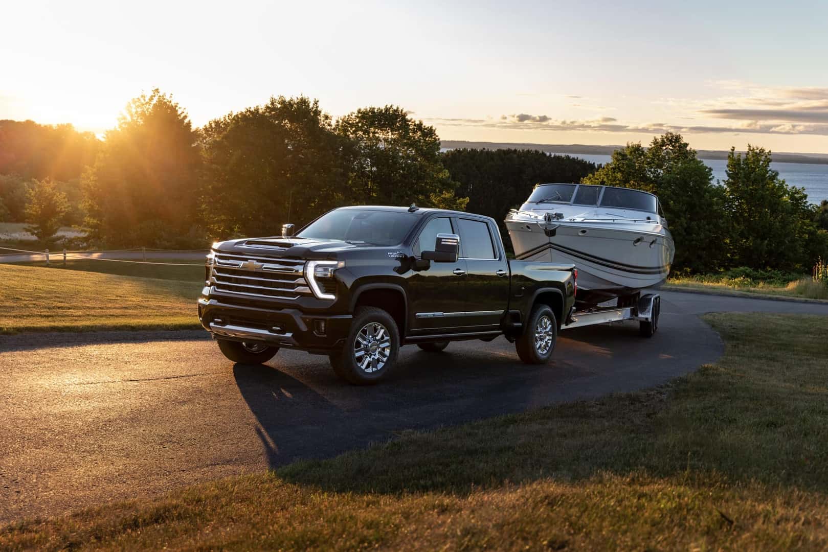 2026 Chevrolet Silverado 2500HD High Country Towing Boat