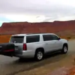 Max Cargo Box Hitch on a Chevy Suburban