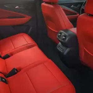 2026 Chevrolet Blazer EV SS Adrenaline Red interior