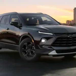 2026 Chevrolet Blazer Front and Passenger Side 3/4 Profile