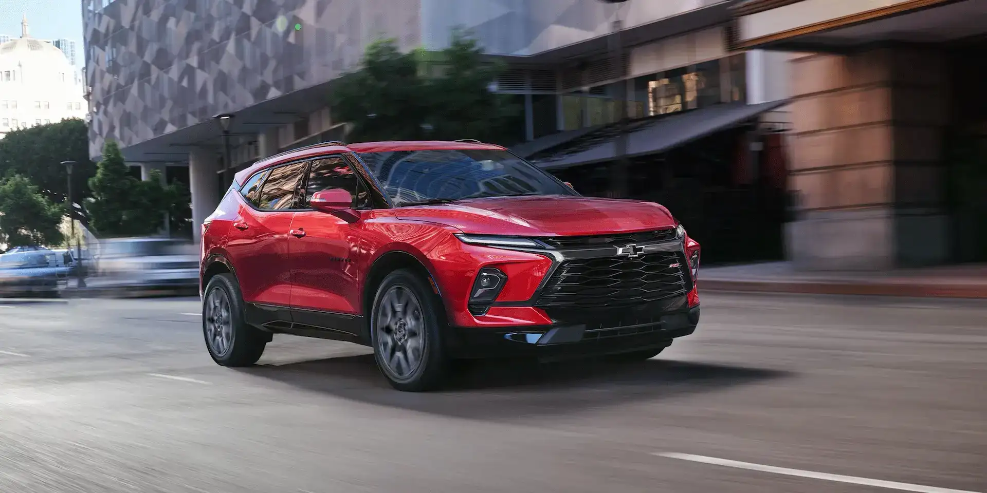 2026 Chevrolet Blazer Front View in Motion
