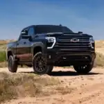 2026 Chevrolet Silverado HD Front and Passenger Side Profile