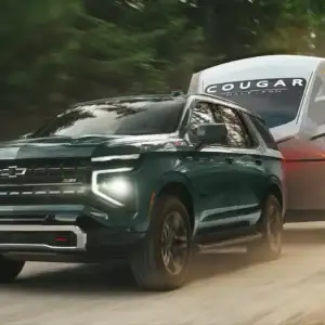 2026 Chevrolet Tahoe Pulling a Trailer