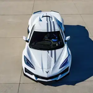 2026 Chevrolet Corvette E-Ray Overhead View