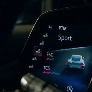 2026 Chevrolet Corvette Z06 Performance Traction Management Settings in Sport Mode