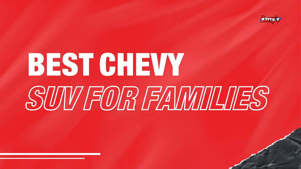 Family Chevy SUV at Barry's Chevrolet West Union OH