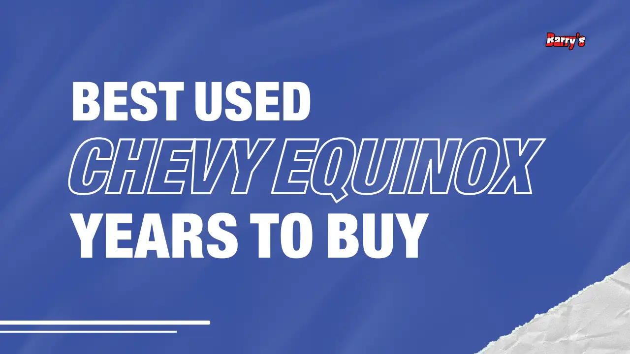 Used Chevy Equinox on Barry's lot or clean example on Southern Ohio road