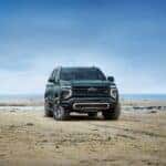 The Epic And Off-Roading Master, The 2026 Chevrolet Tahoe Z71, Parked On A Beautiful Beach