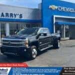 An Affordable Chevy Pickup Truck Outside The Professional Barry's Chevrolet Store