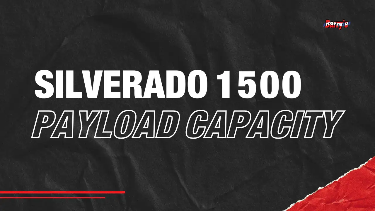 Silverado 1500 loaded with material in bed on a Southern Ohio road or job site