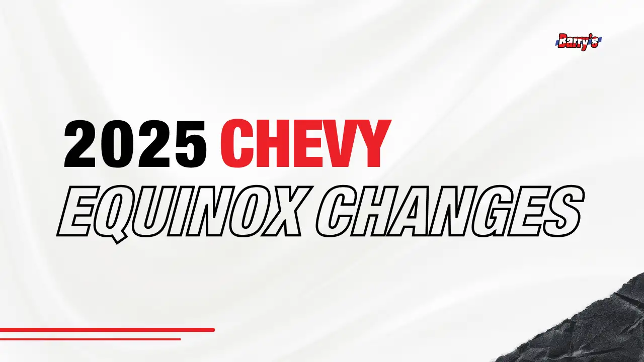 2025 Chevy Equinox on Barry's lot or on a Southern Ohio road