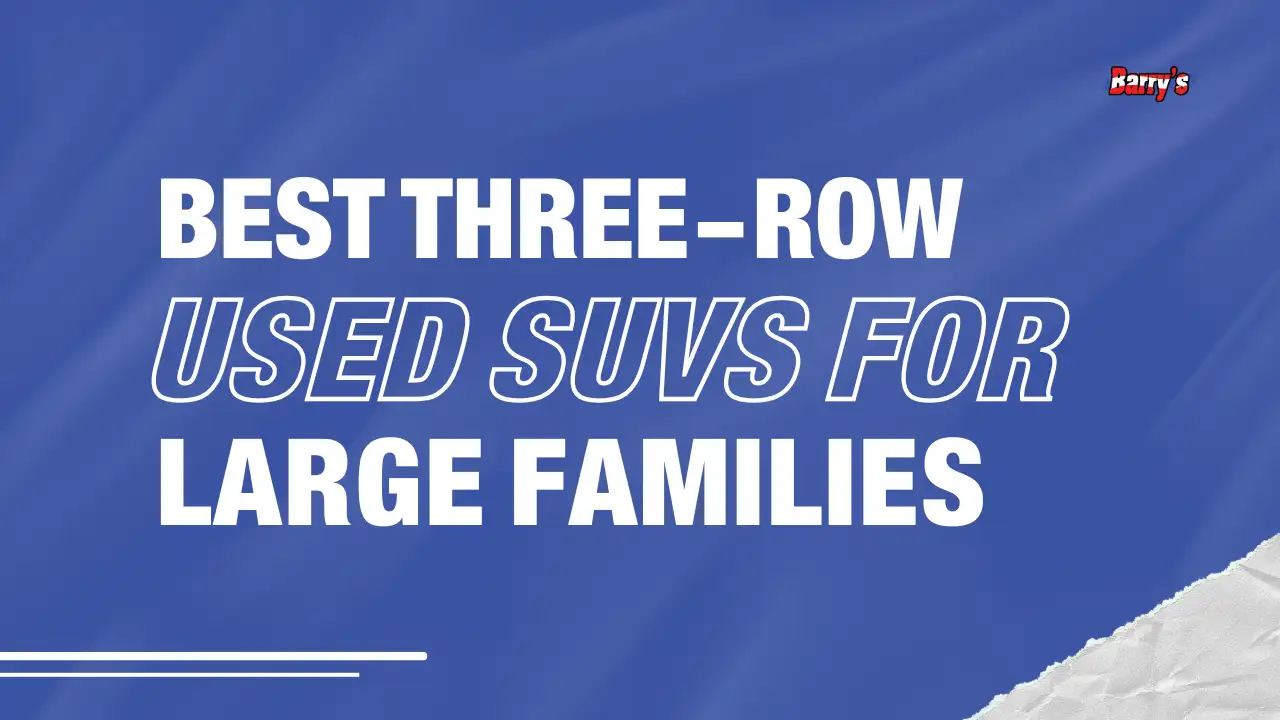 Best Three-Row Used SUVs for Large Families
