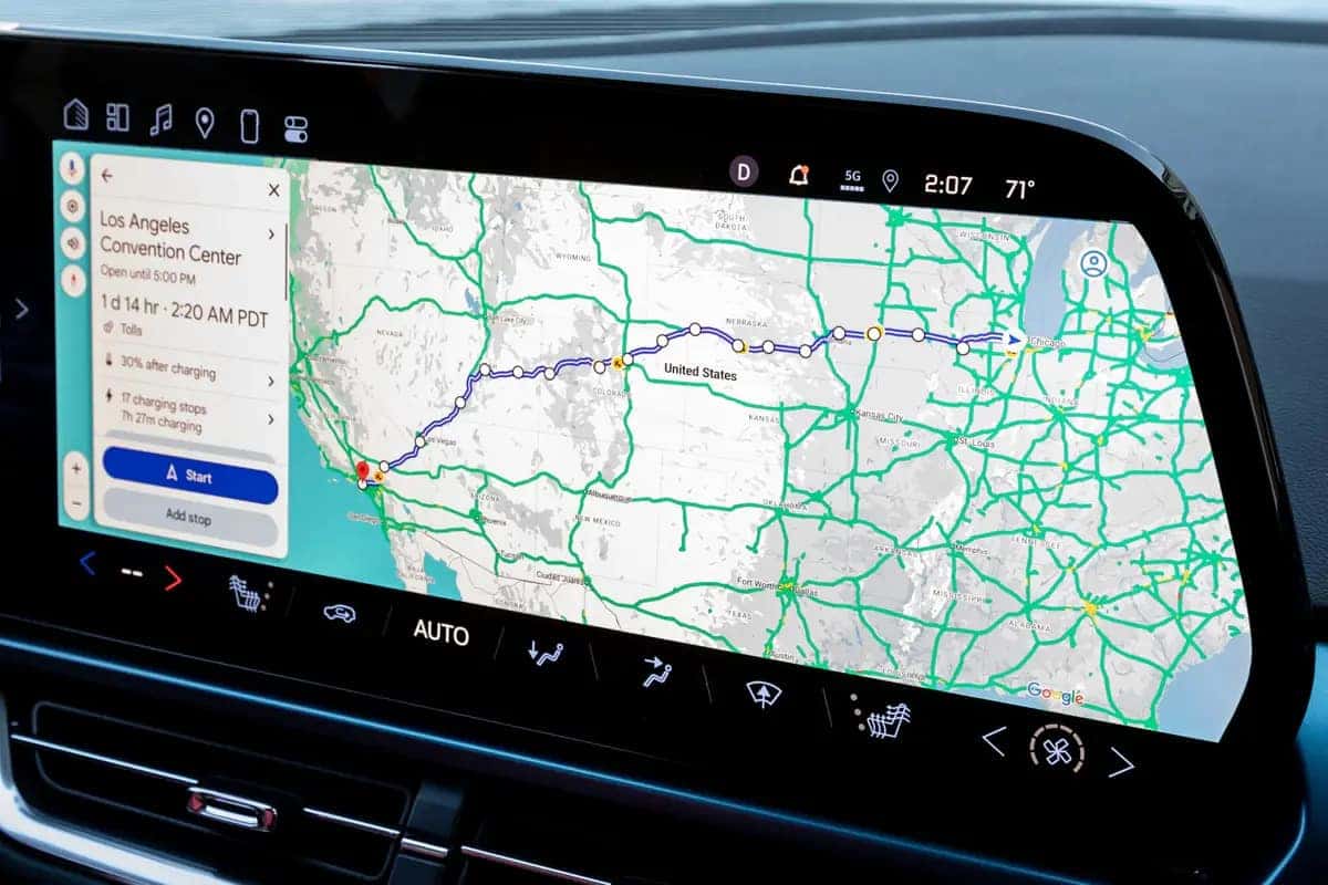 Chevrolet Equinox EV Infotainment Screen