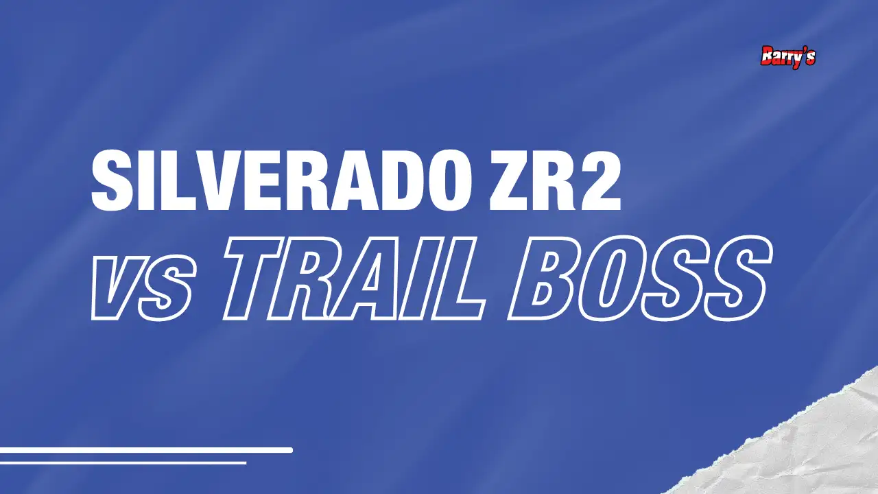 Silverado ZR2 vs Trail Boss: Off-Road Capability Head-to-Head