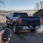 2026 Chevrolet Silverado 1500 on a cold winter morning in rural Adams County Ohio with frost on the ground
