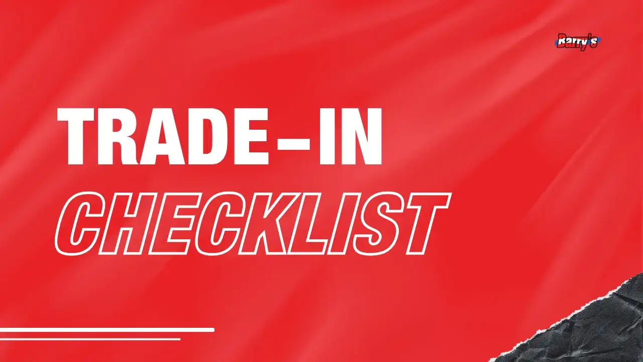 trade-in checklist