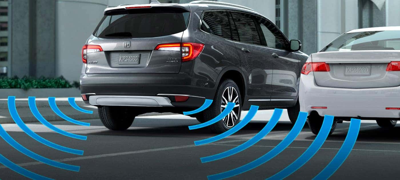Rear Cross Traffic Alert on the Honda Pilot