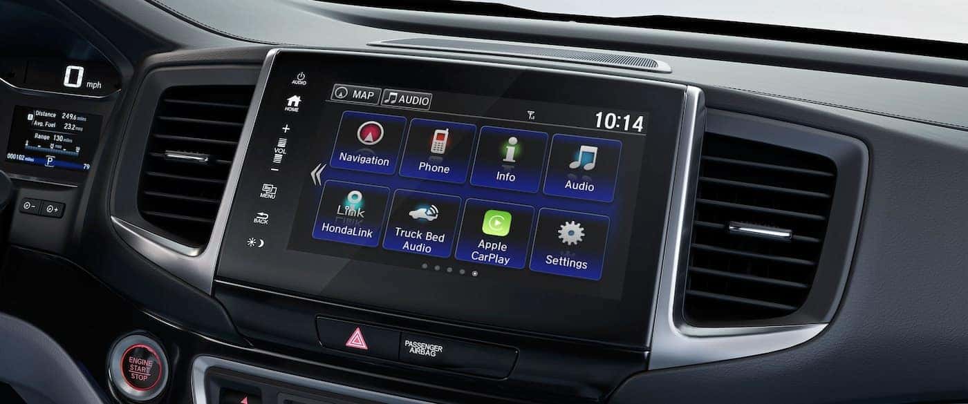 8-inch Display Audio Touch-Screen on the 2019 Honda Ridgeline