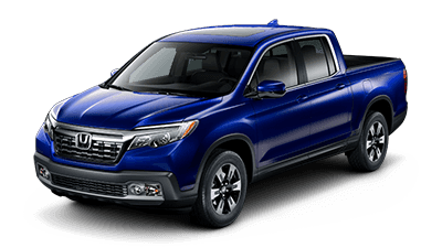 2019 Honda Ridgeline RTL in Obsidian Blue