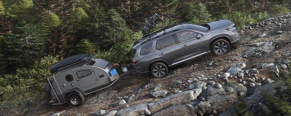 20-inch alloy wheels on the 2019 Honda Pilot